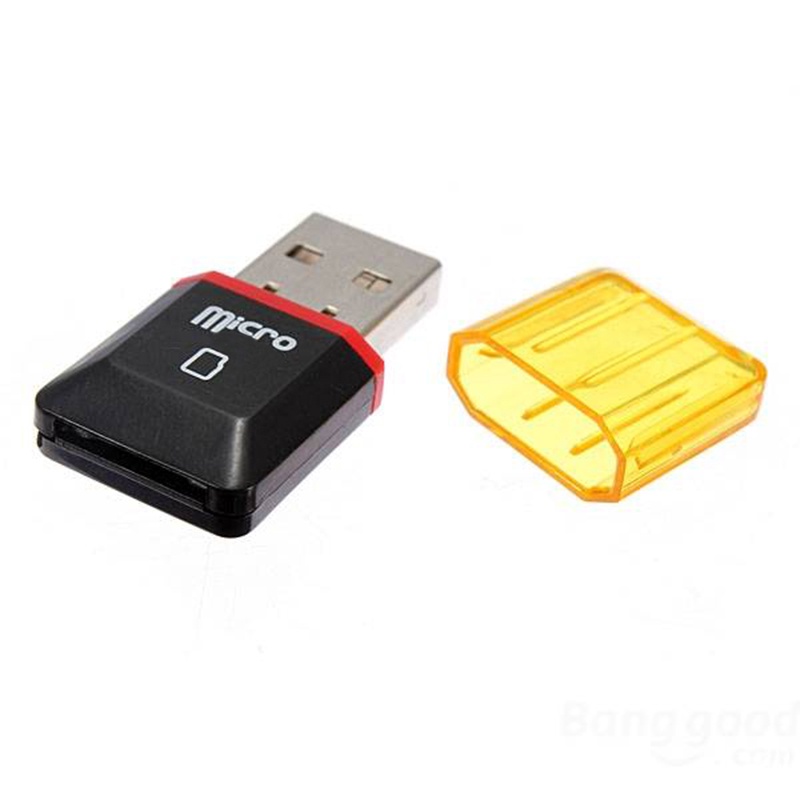 Mini USB 2.0 Card Reader for Micro SD Card TF Card Adapter Plug