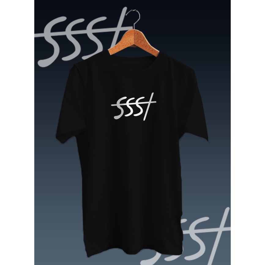 KAOS DISTRO PRIA&quot;SSST TENGAH&quot;cotton combed 30s