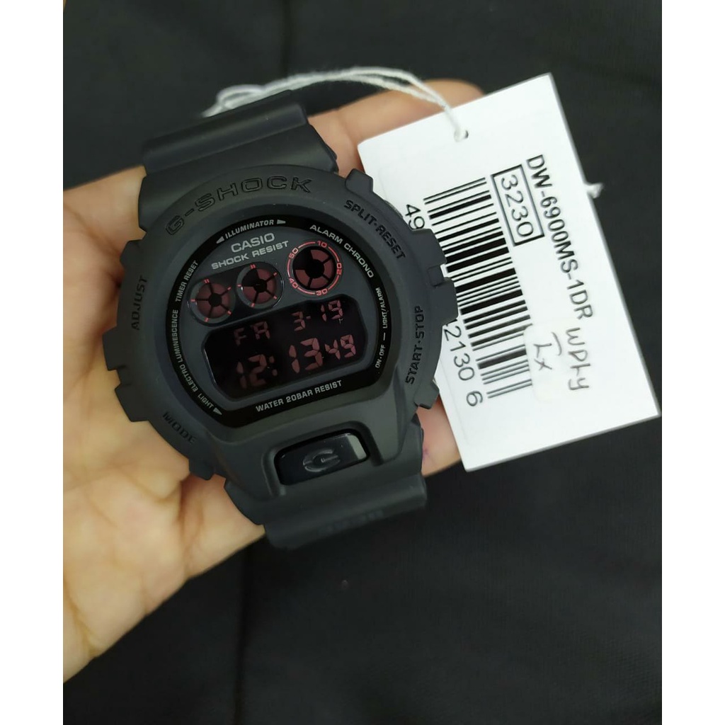 Casio G-SHOCK DW-6900MS-1DR Jam Tangan Pria Original