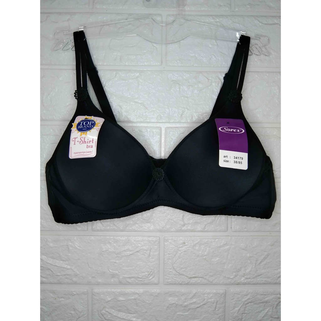 BH SOREX 34179 Small Flowers | Bra Busa Cup B Tanpa Kawat Kait 2 SGuna