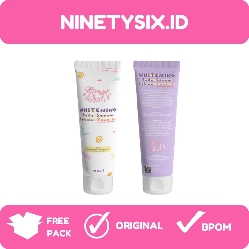 gloomyskin whitening bdoy lotion serum tone up