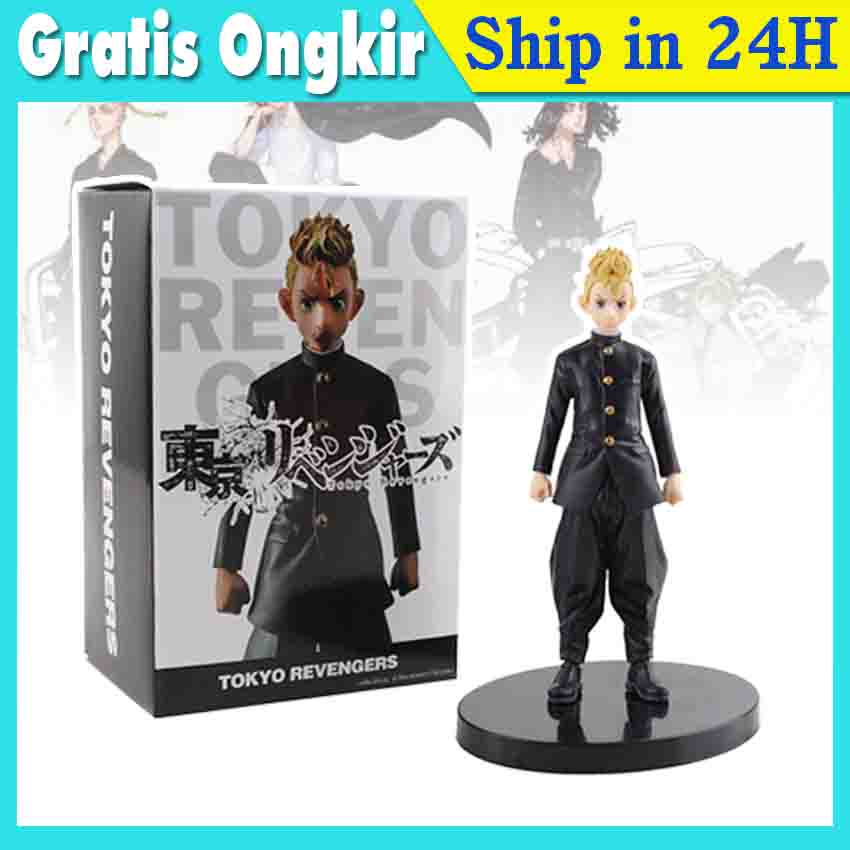 Tokyo Revengers Action Figure Anime Manjiro Sano Mikey, Ken Ryuguji, Takemichi Hanagaki