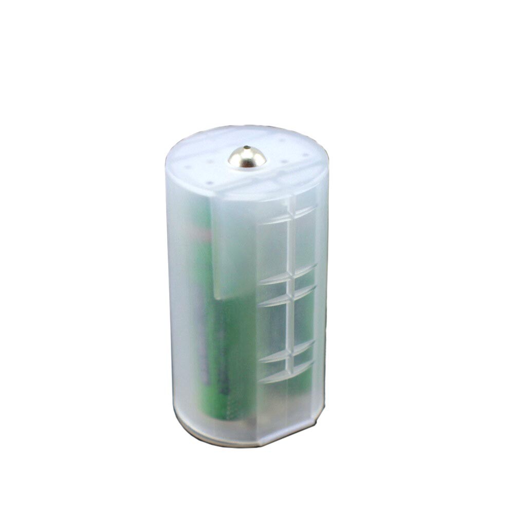 Konverter Barrel Baterai AA ke D - OMBT28TP Transparent