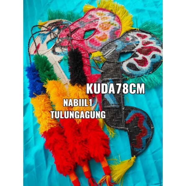 kuda lumping 78cm dan cambuk