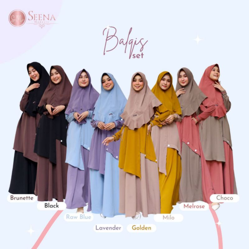 Balqis Dress Seena Modesty