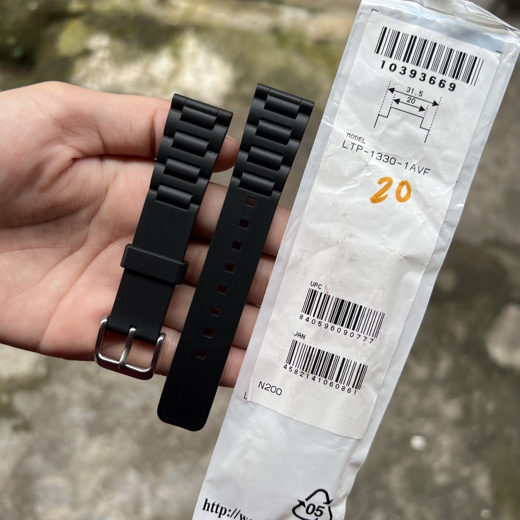Tali jam tangan casio LTP-1330 1A original strapband LTP 1330