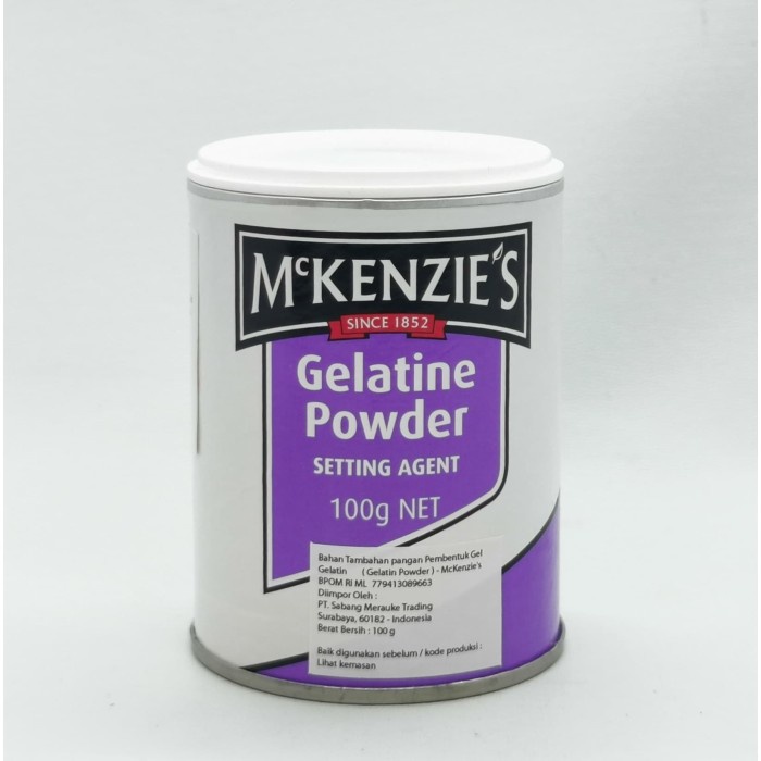 

Ds2011Z Mckenzie'S Gelatine Powder 100Gr Xz20X1Z11