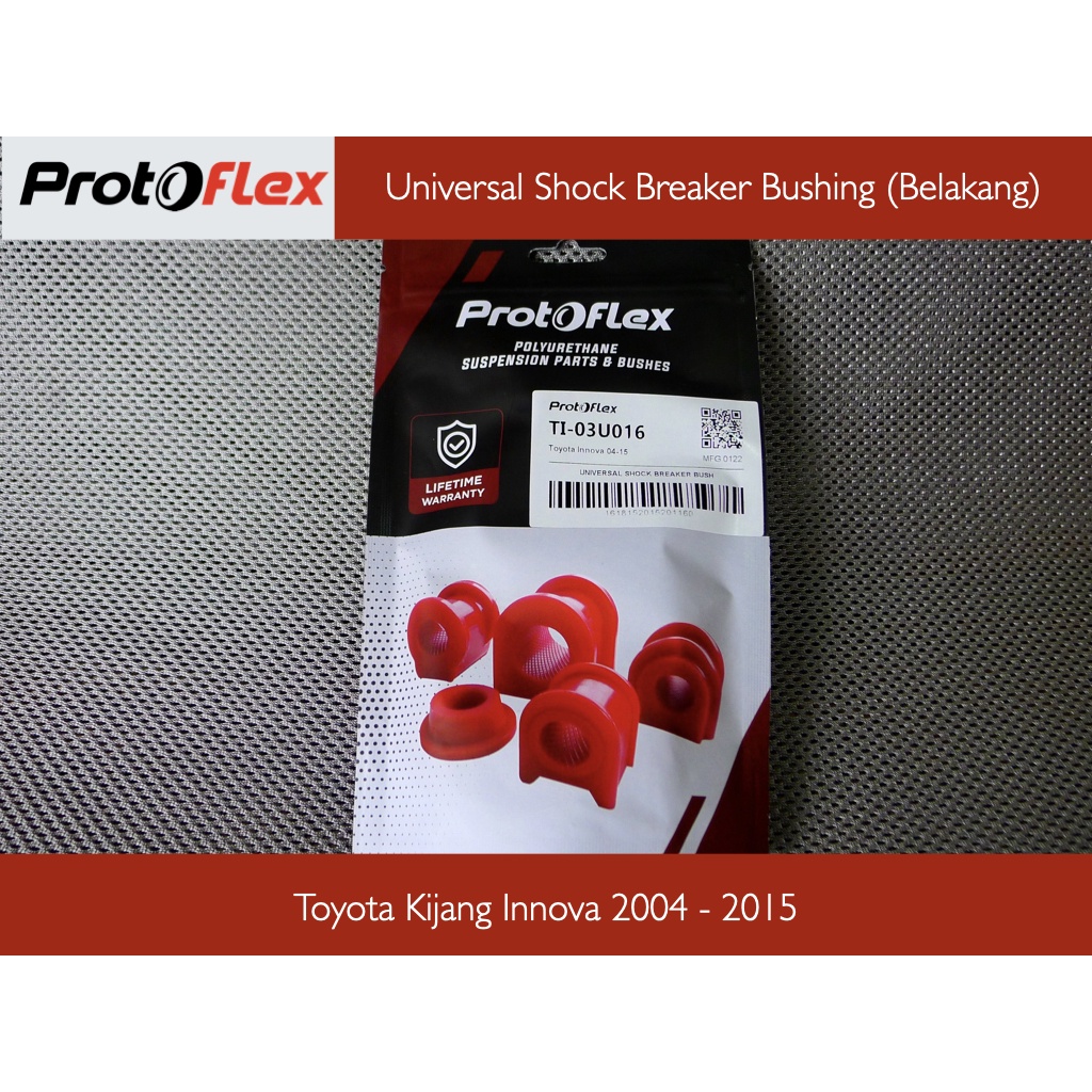 Protoflex Universal Shock Breaker Bushing Toyota Kijang Innova ID 16mm