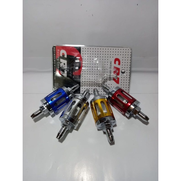 CR7 Filter bensin motor Saringan bensin motor transparan kaca cnc