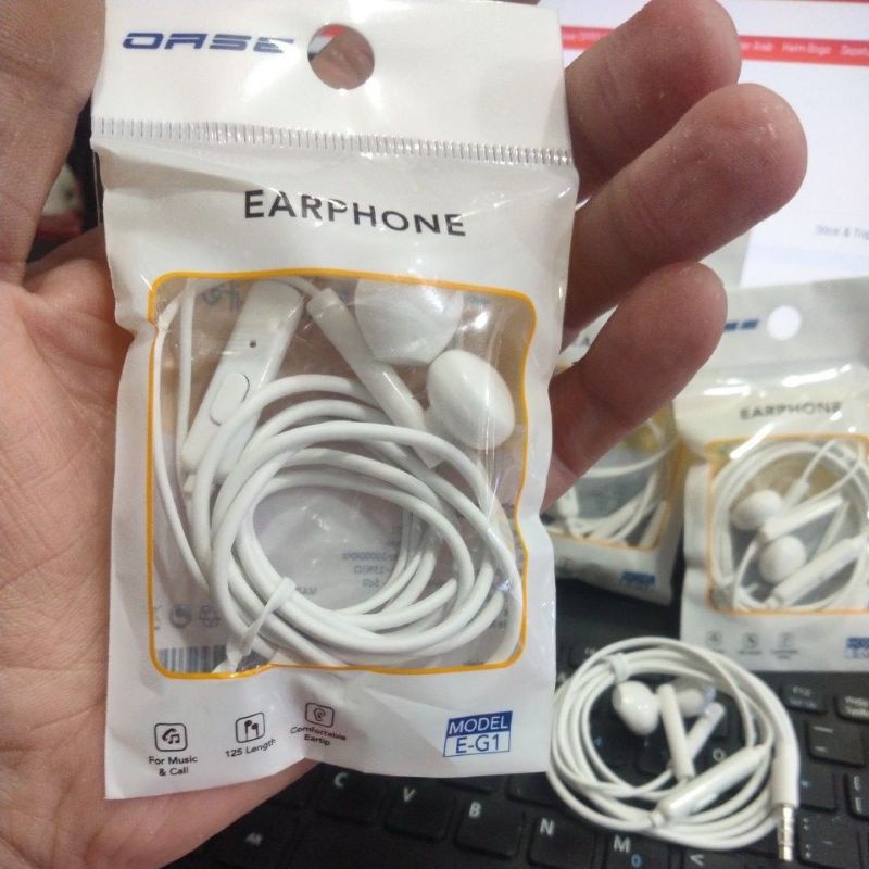 EARPHONE OASE ORIGINAL MODEL E-G1
