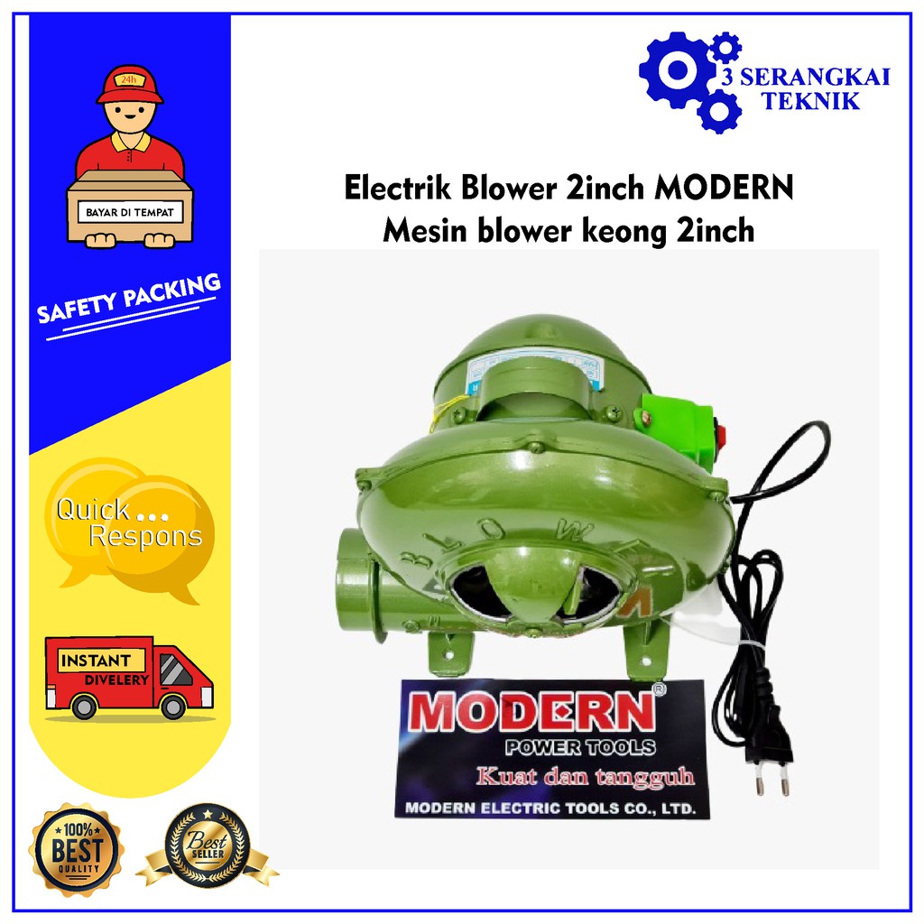 Electrik Blower 2inch MODERN Mesin blower keong 2inch