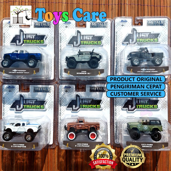 JADA JUST TRUCKS WAVE 19 CHEVY APACHE FORD BRONCO F-100 F-150 RAPTOR HUMMER H1 SILVERADO W19 ORIGINA