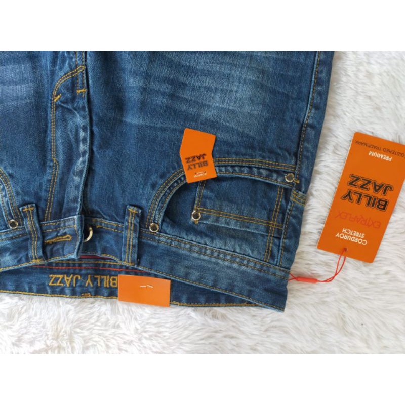 Celana Jeans Panjang Pria Standar Reguler/ Celana Panjang Billy Jazz