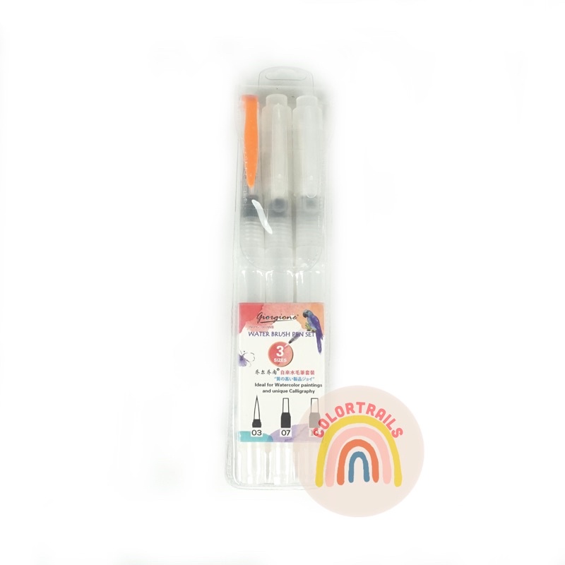 

Giorgione Water Brush Set 3 Long Handle