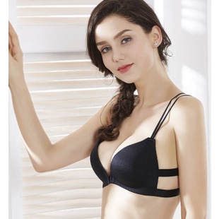 KINDSTORE❤ | [BRA-VOLTA] BRA SEAMLESS SEXY TANPA KAWAT TALI KECIL/BRA KANCING DEPAN