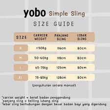 Gendongan Simple Sling Yobo By Baby U ( Geos )