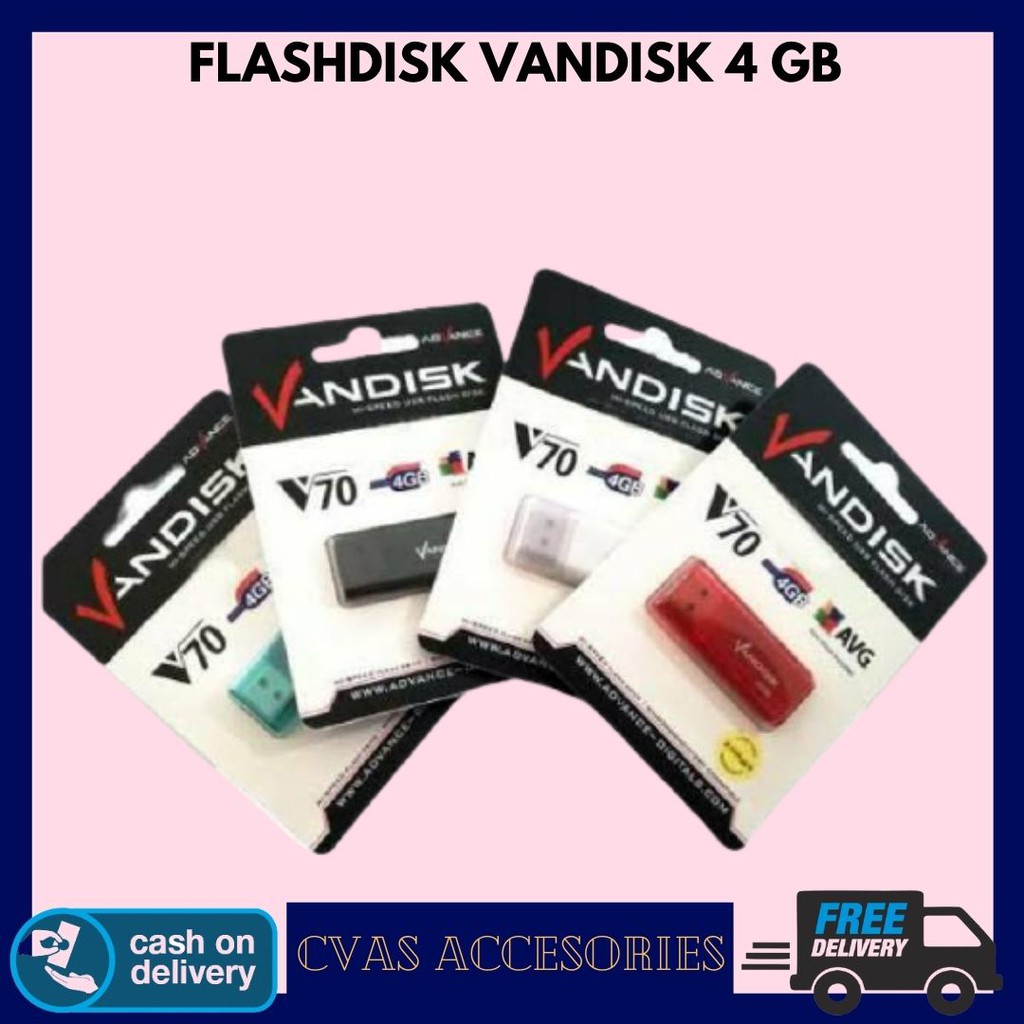 Flashdisk Vandisk V70 -  4 GB