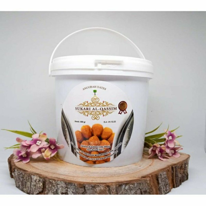 

kurma sukari ember 850gr alqosim Premium