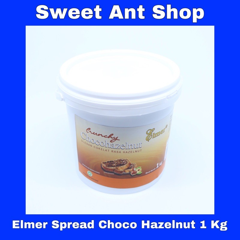 Elmer Spread Choco Hazelnut Crunchy 1 Kg