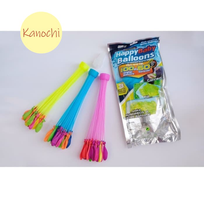 Magic Bunch Water Balloon 111 pcs Balon Air Mainan Perang Bom Battle