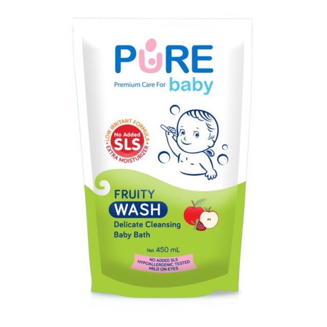 Pure Baby Wash 2in1 Refill 450ml