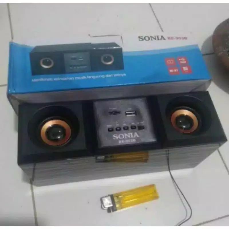 SPEAKER BLUETOOTH SONIA BE-903B - SPEAKER KOMPUTER &amp; LAPTOP