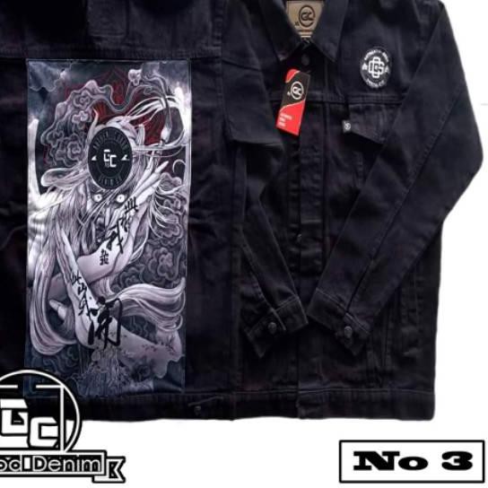 Barang Terlaris JAKET JEANS DENIM PRINTING PRIA LEVIS GAMBAR BELAKANG 02''