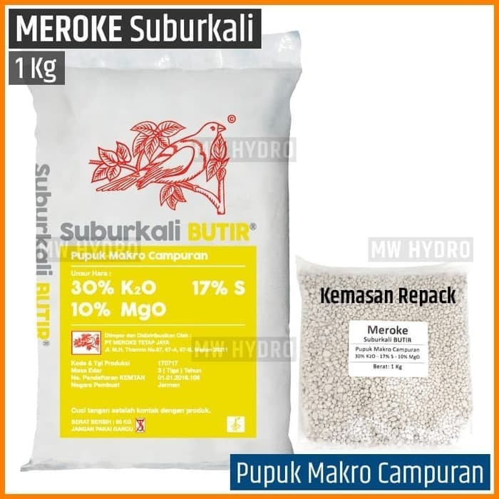 Meroke Suburkali BUTIR - 1 kg - Pupuk Makro Campuran