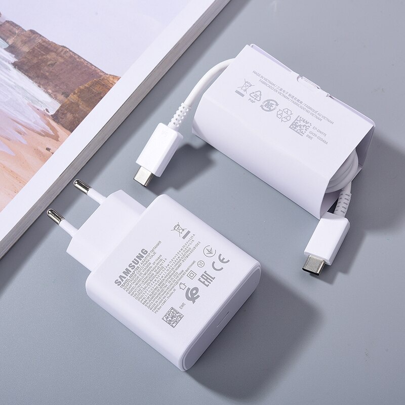 Charger Samsung Original Note 20/S20/s21 Super Fast Charging 45W