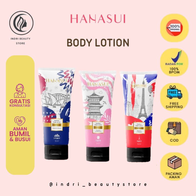 HANASUI PERFUME BODY LOTION