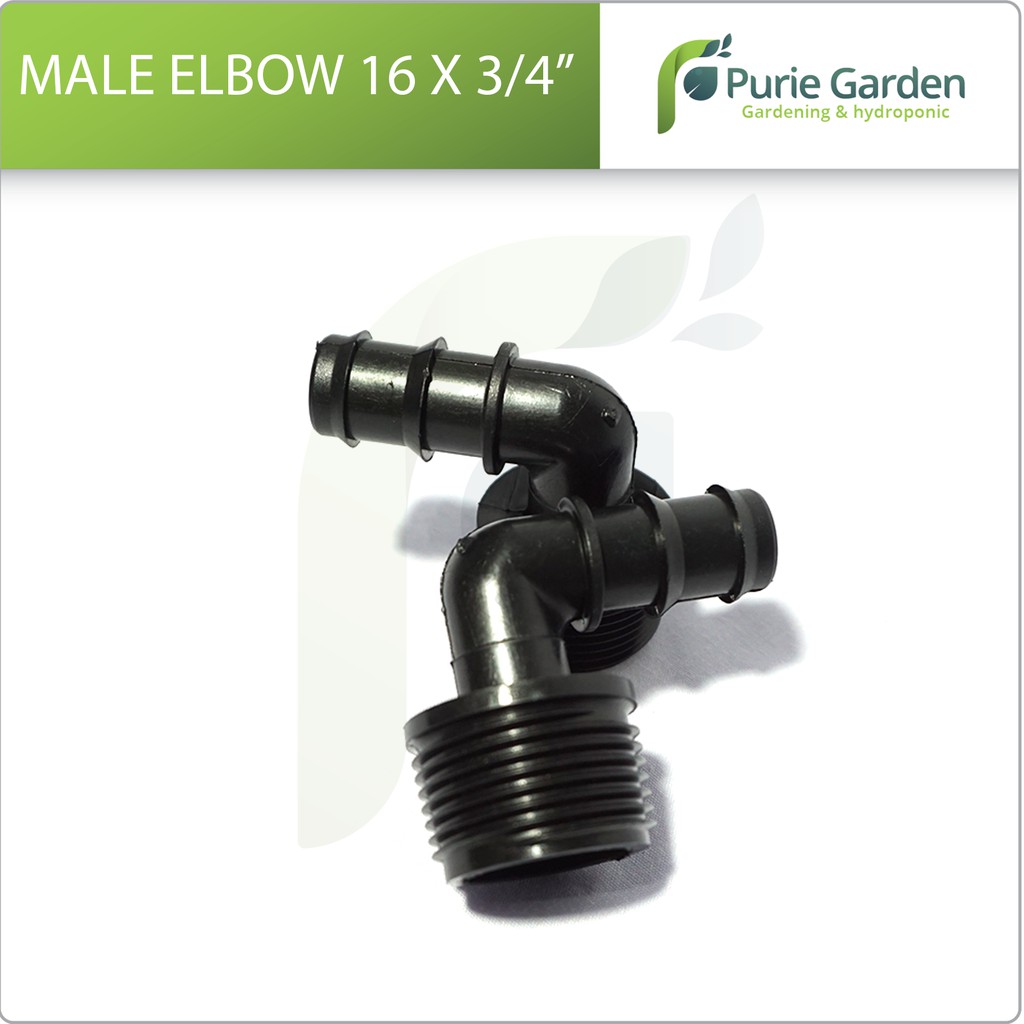 Male Elbow D. 16 x 3per4 Irritec