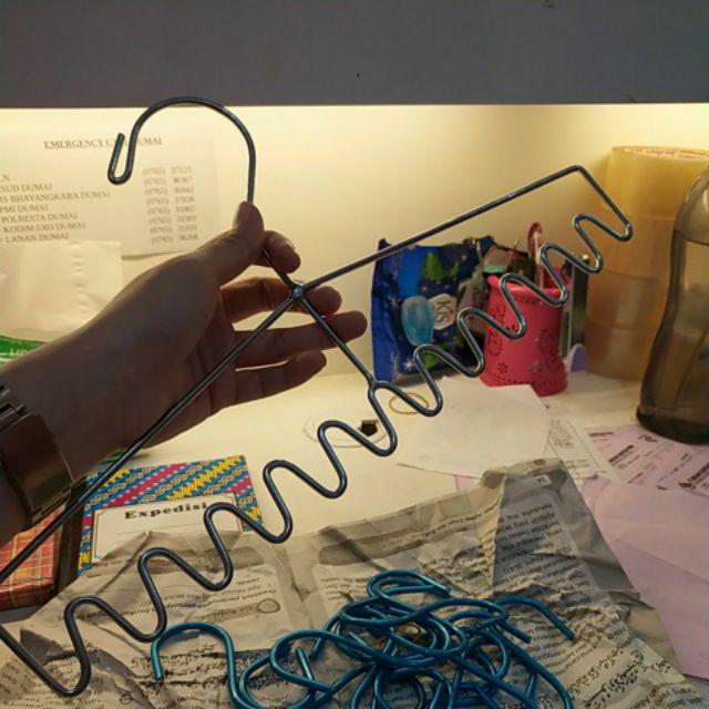 Hanger Sisir / Gantungan Baju 12 Gelombang