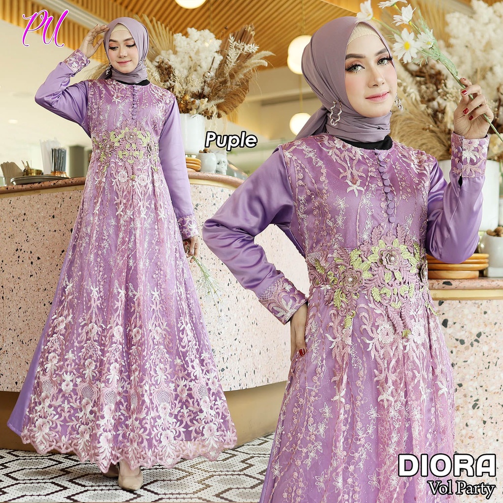 DIORA Gamis Pesta Gamis Bridemaids