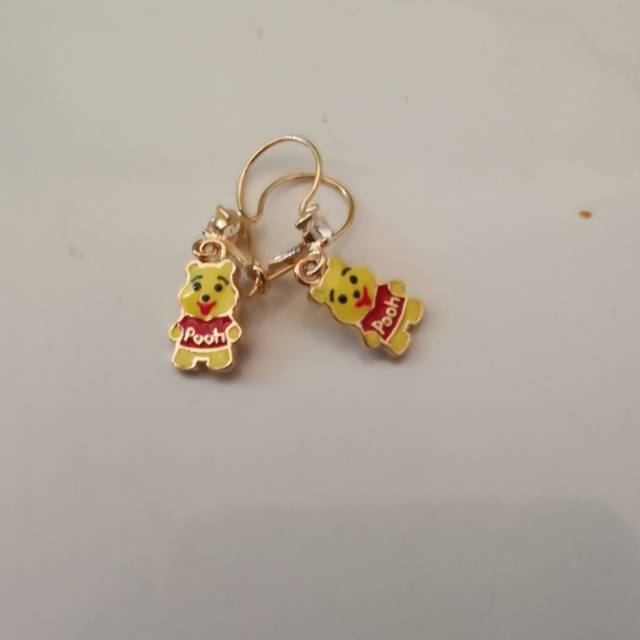 Anting anak kadar 375 winnie the pooh