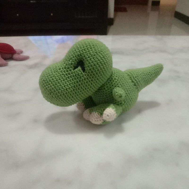BONEKA RAJUT/AMIGURUMI DINOSAURUS
