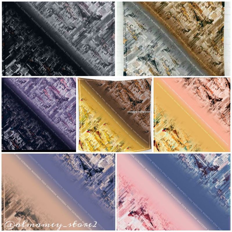 Kerudung Mandjha Ivan Gunawan Series Milan Scarf
