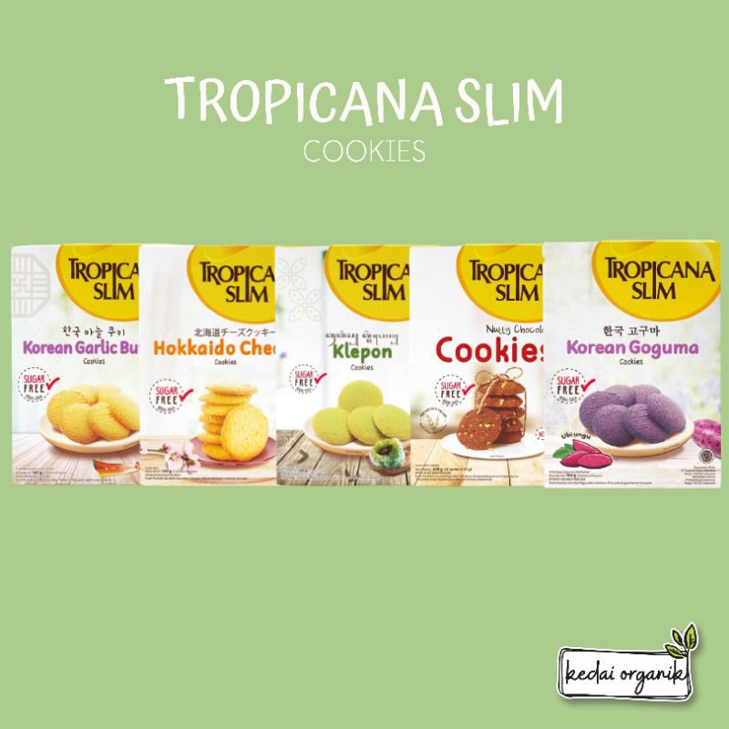 

Tropicana Slim Hokkaido Cheese Cookies / Korean Garlic Butter Cookies / Klepon Cookies / Korean Goguma Cookies / Nutty Chocolate Cookies