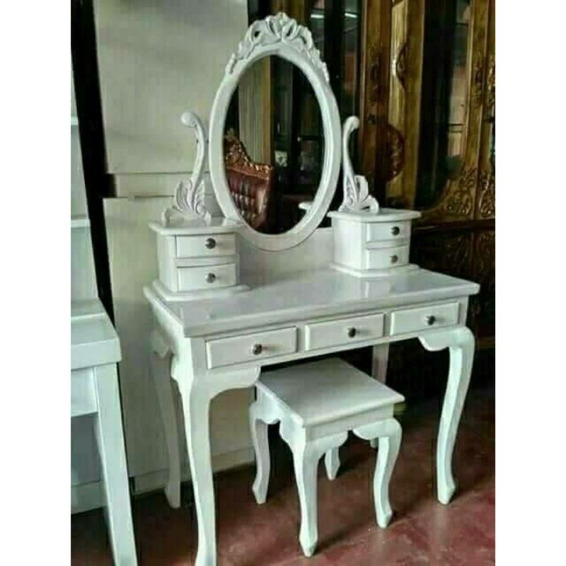 MEJARIAS JATI TOLET KARTINI TOLET JATI TOLET MURAH MEJA KAYU