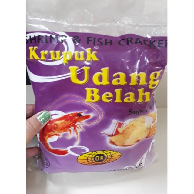 

Kerupuk udang belah