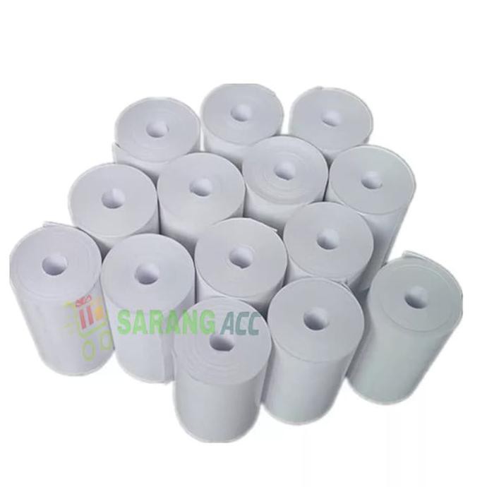 

IBARUl KERTAS STRUCK PRINTER THERMAL 58 x 30mm PAKET ISI 10 ROLL