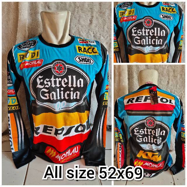 Baju Sepeda Gowes Repsol/Shimano/Sepeda Downhill/Sepeda Gunung/