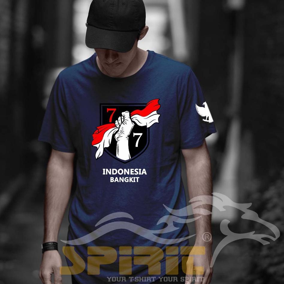 4k4Jy--Kaos Distro HUT RI 77th Indonesia Bangkit Baju Kemerdekaan Indonesia 17 Agustus 2022 Kaos Mer