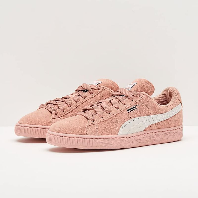 puma beige suede sneakers