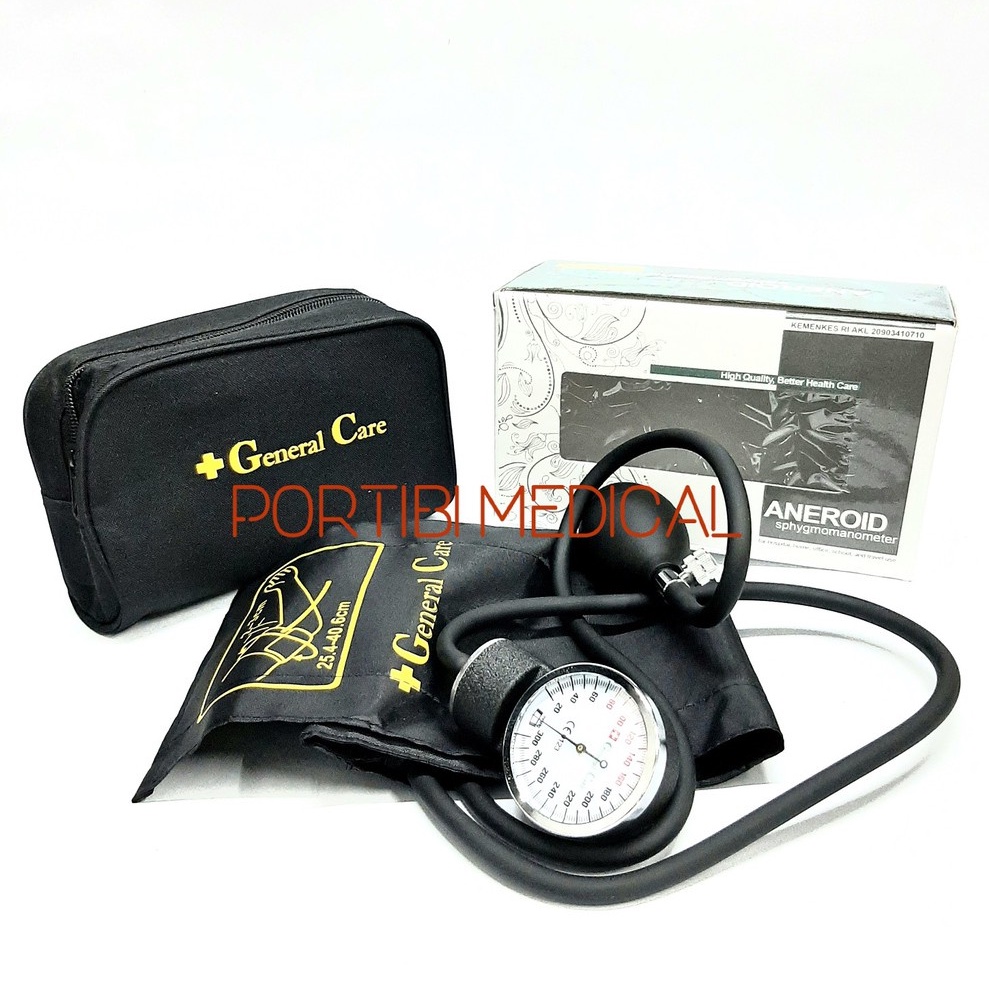 Tensi Jarum General Care / Tensimeter Aneroid Transparan Tensimeter Manual Tensi / Tensimeter Aneroid General Care Transparant