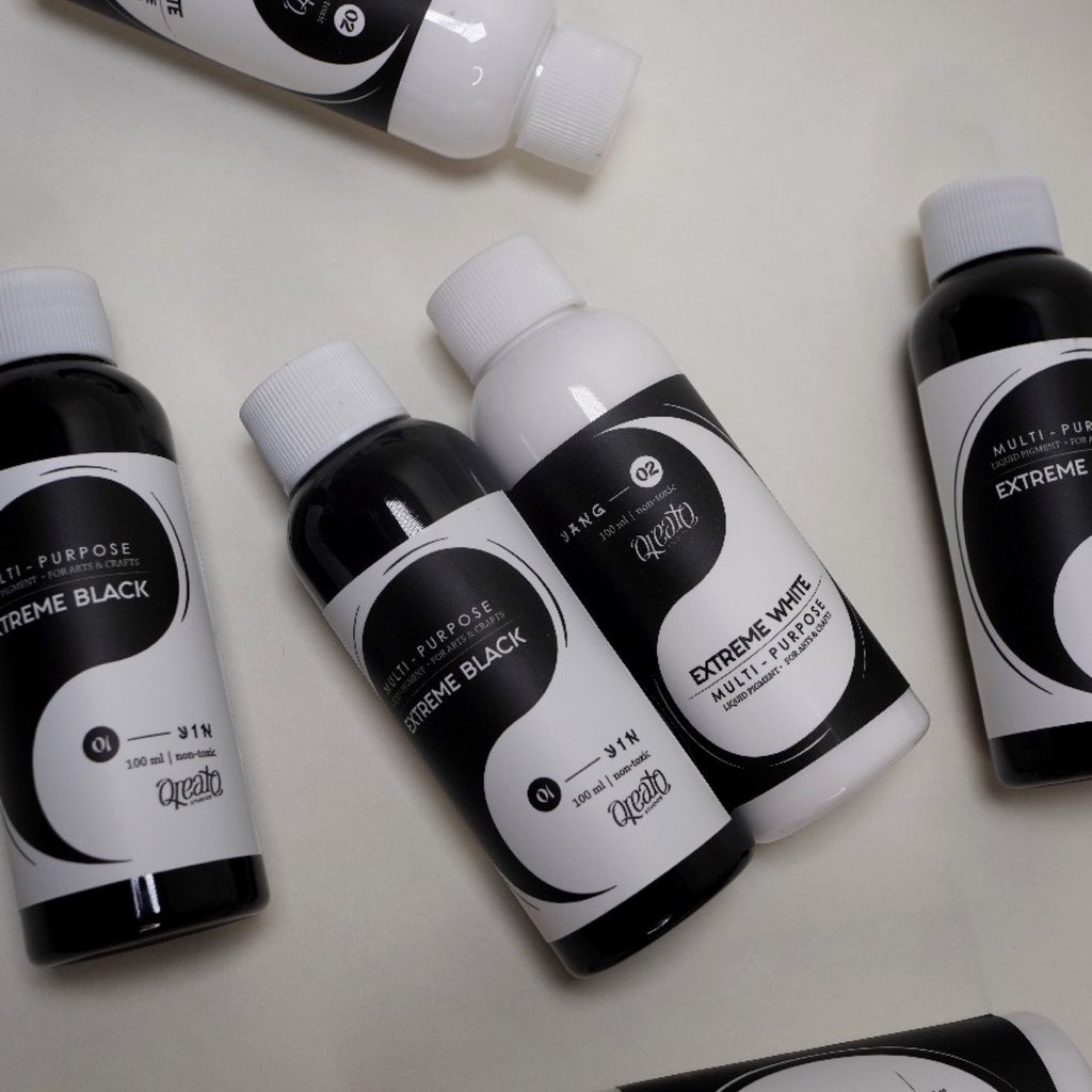 

QREATESTUDIOS | PIGMENT CAIR / PASTA - Pewarna Serbaguna - Liquid Pigments