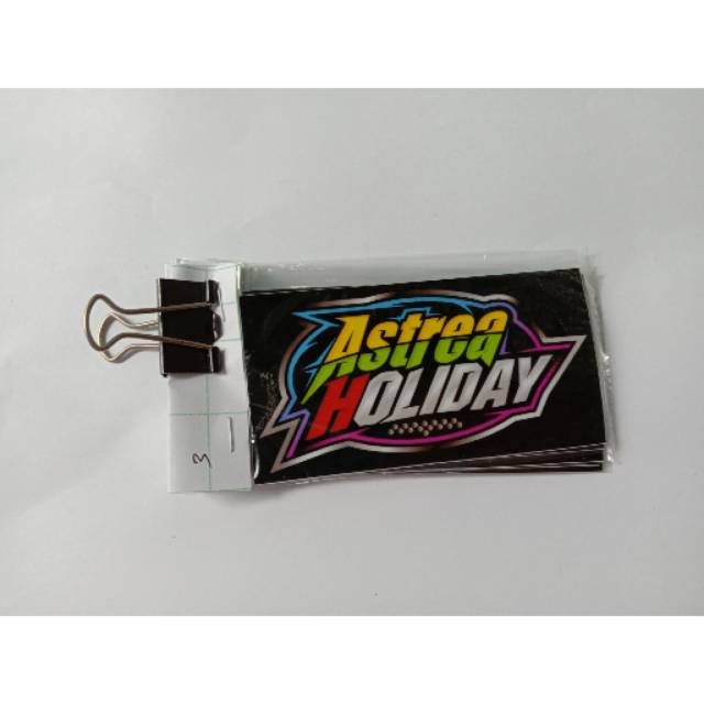 Sticker Printing Astrea Holiday Shopee Indonesia