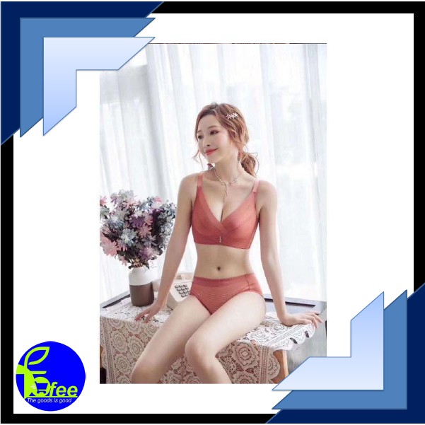 [IMPORT] - B55 Tempat Bentuk Payudara Wanita Bra Push Up Nyaman Pakaian Tanpa kawat Pakaian