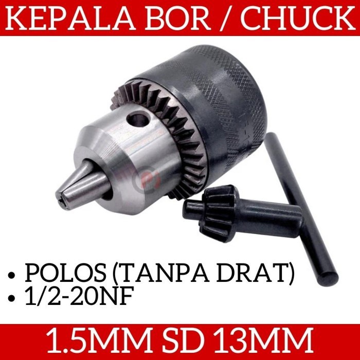 Original San Ou Kepala Mata Bor Drill Chuck Adapter 1.5 sd 10mm