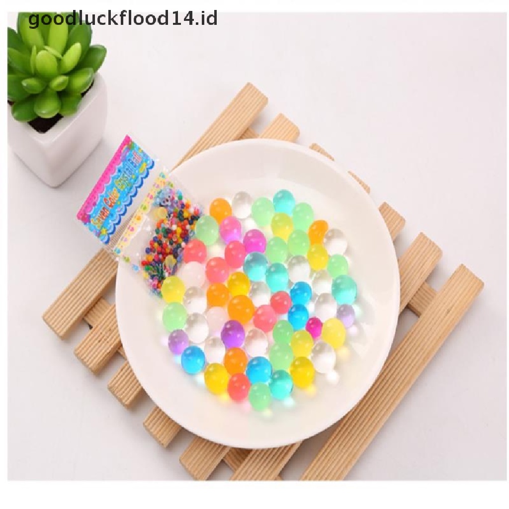 [OOID] 100 PCS Bubble Beads Water-absorbing Beads Crystal Mud Ocean Baby  Toys Colorful ID