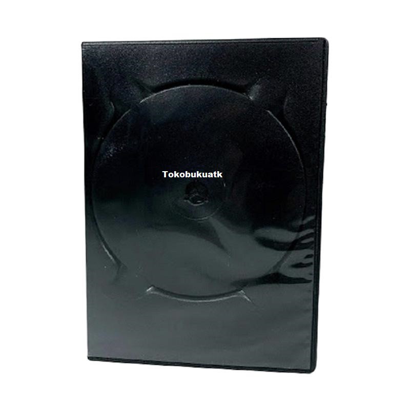 Kotak CD DVD Hitam isi 2 CD - per 3 pcs